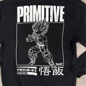 Primitive Dragon Ball Z Gohan Vengeance Men’s Hoodie Size Medium